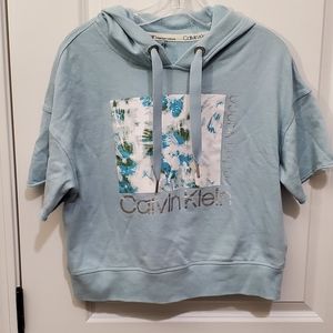 Calvin Klein Hooded T-shirt, medium.